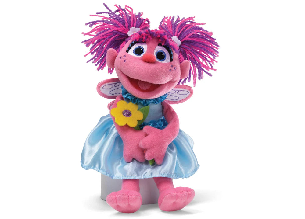 GUND Abby Cadabby 11 inch Plush with Iridescent Wings and Flower