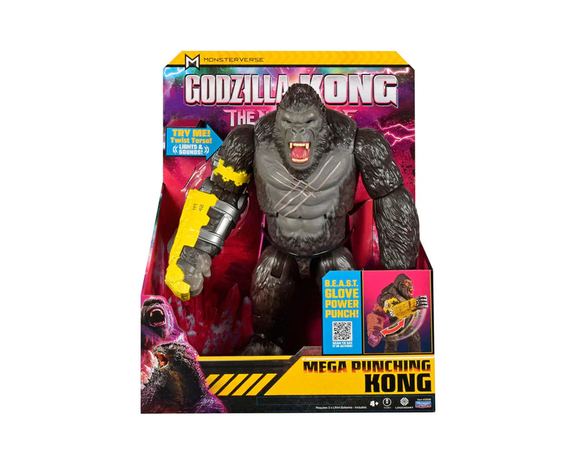 MonsterVerse 13" Mega Punching Kong Action Figure