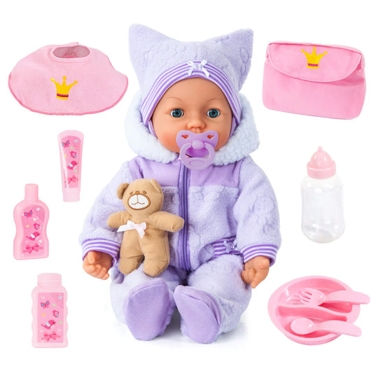 Bayer Design 18 inch - Piccolina Magic Eyes Baby Doll