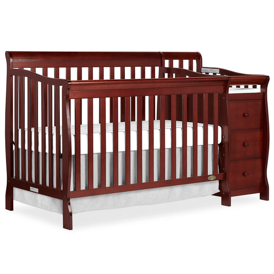 Dream On Me 5-In-1 Brody Convertible Crib With Changer