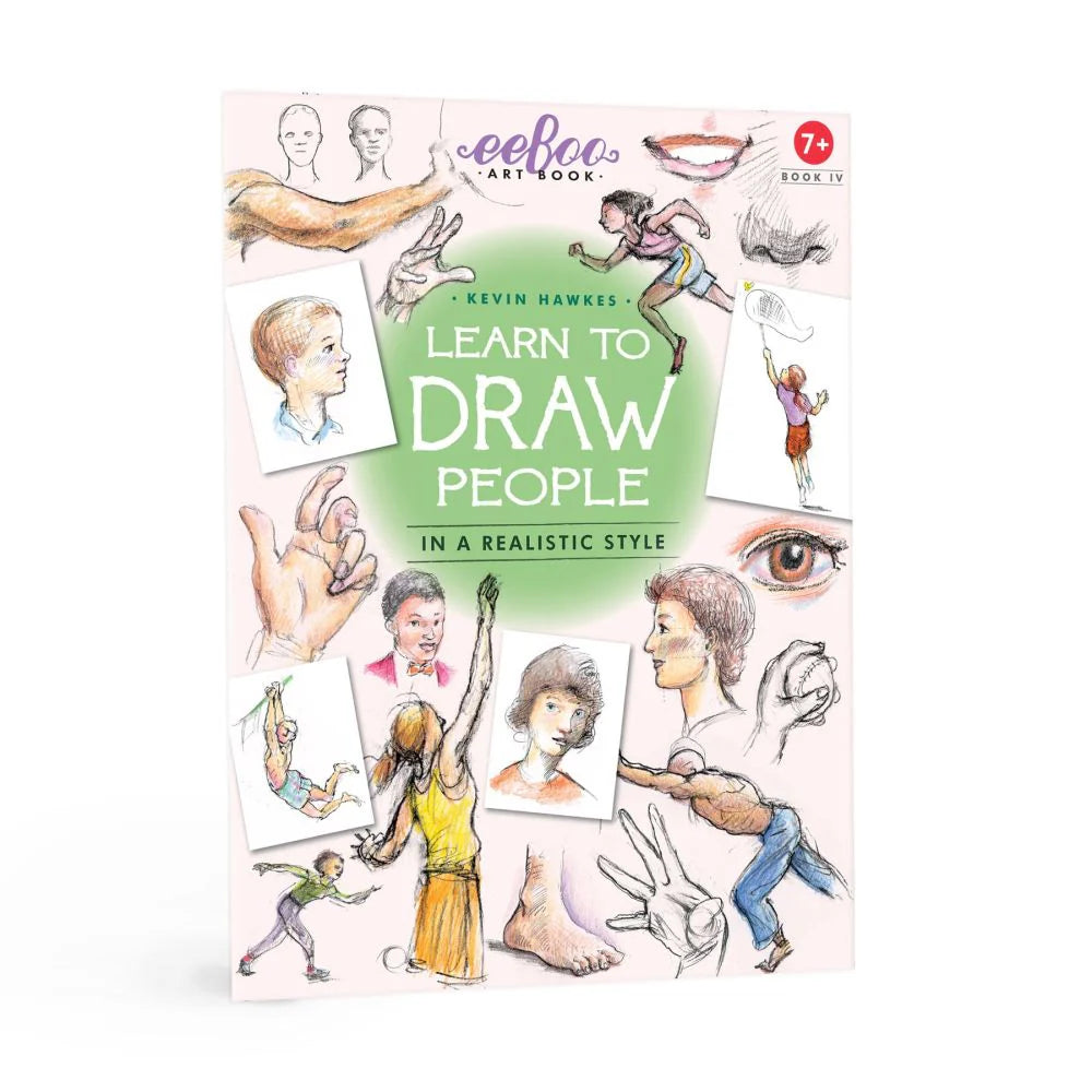 eeBoo Learn to Draw People Art Book with Kevin Hawkes