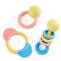 Hape Rattle & Teether Collection - 3-Piece Soothing Set