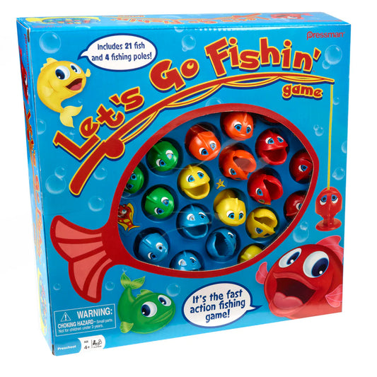 Pressman Let's Go Fishin' Deluxe Edition Board Game